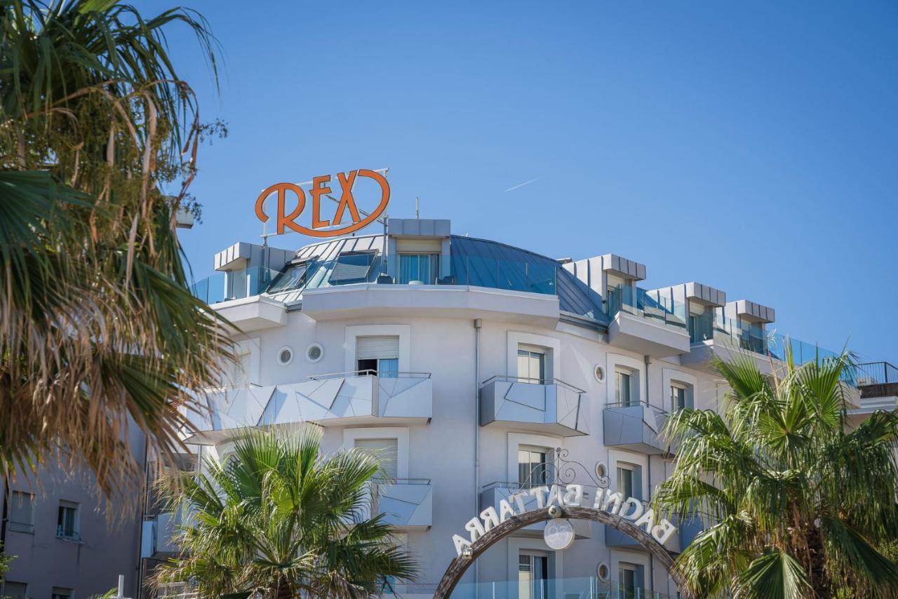 Hotel Rex - Fronte Mare 리치오네 외부 사진